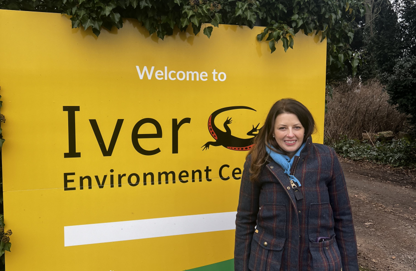 Joy at the Iver Environment Centre