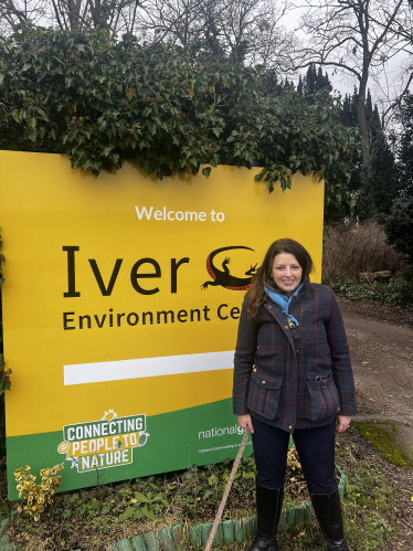 Joy at the Iver Environment Centre